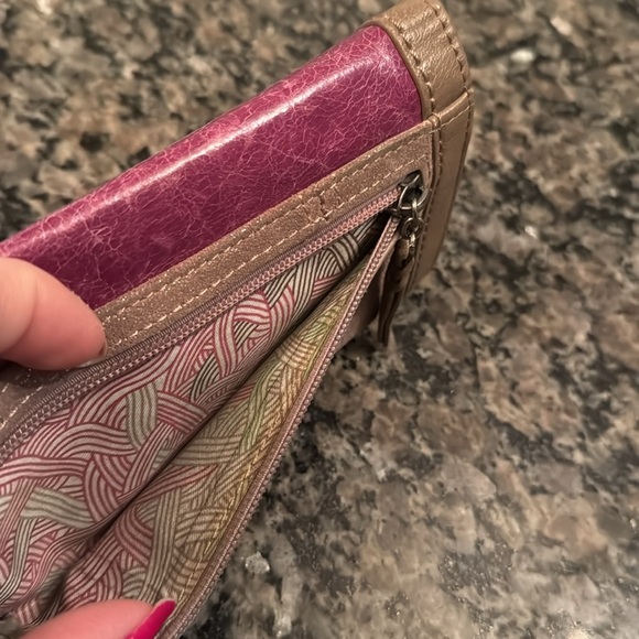 The Sak trifold glitter leather wallet EUC - Picture 11 of 14